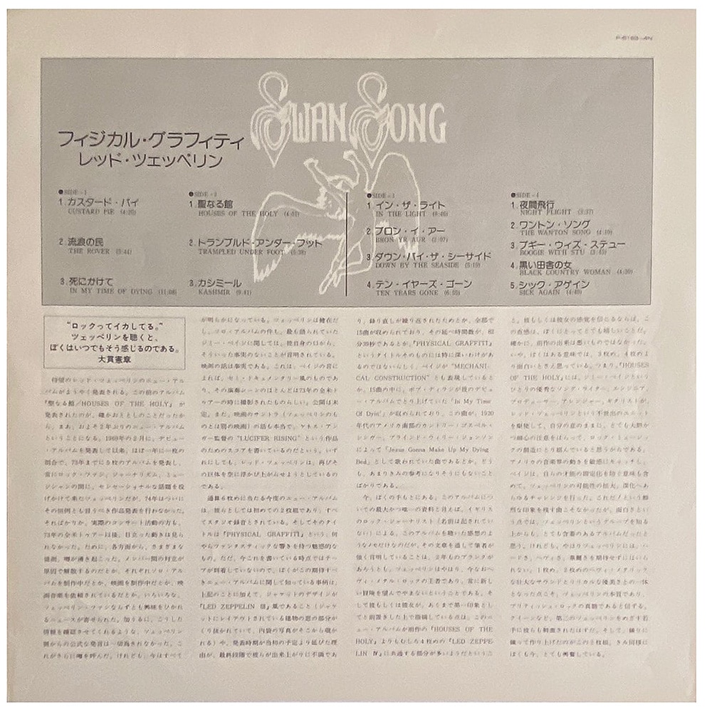 LP <br>Physical Graffiti <br>Japan (P-5163/4N) #2 - Image 7