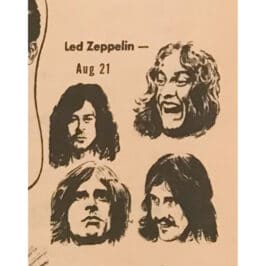 Concert Advertisement <br>1971.08.21 <br>Los Angeles, CA (Ad)