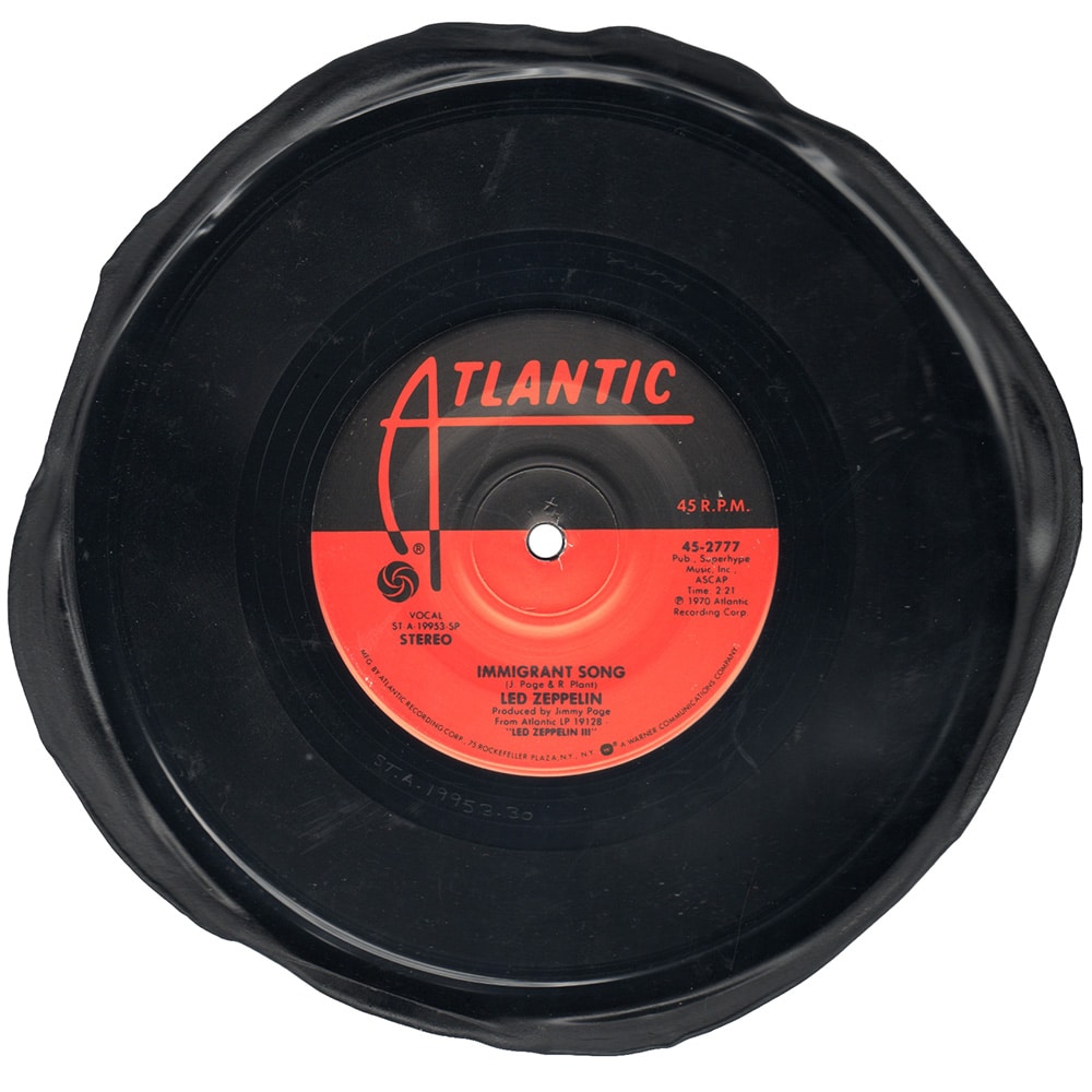 Single <br>USA (45-2777) <br>Immigrant Song / Hey, Hey What Can I Do (Test Pressing #3)
