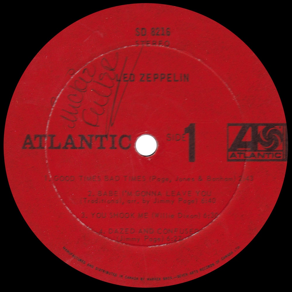 LP Led Zeppelin Canada (SD 8216) #05 - Zepfan