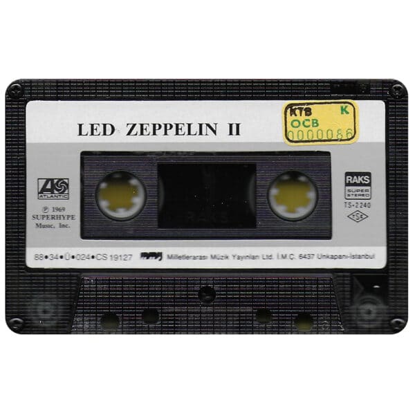 Cassette <br>Led Zeppelin II <br>Turkey (CS 19127) - Image 4