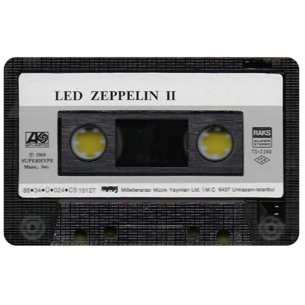 Cassette <br>Led Zeppelin II <br>Turkey (CS 19127) - Image 5