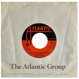 Single <br>USA (45-2970) <br>Over The Hills and Far Away / Dancing Days (#4)