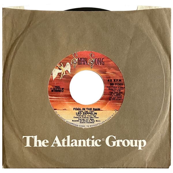 Single <br>USA (SS-71003) <br>Fool In The Rain / Hot Dog (#5)