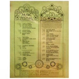 Concert Advertisement <br>1969.08.30 <br>Queens, NY (Handbill)
