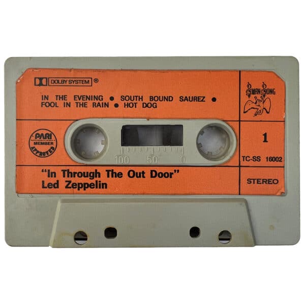 Cassette <br>In Through The Out Door <br>Philippines (TC-SS 16002) - Image 4