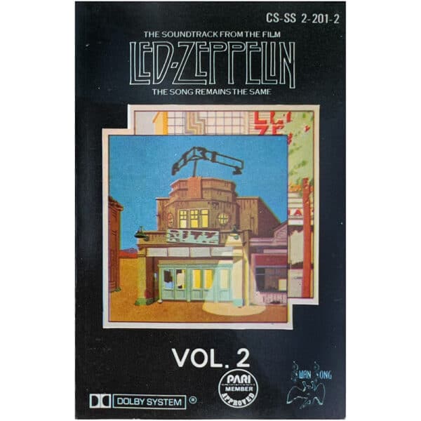 Cassette <br>The Song Remains The Same <br>Philippines (CS-SS 2-201-1/2) - Image 7
