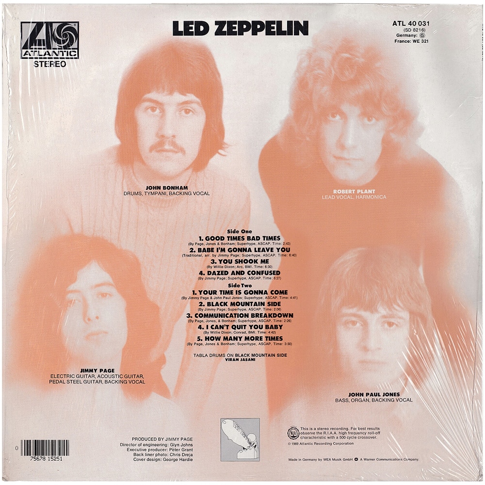 LP <br>Led Zeppelin <br>Germany (K 40 031) #5.2 - Image 2