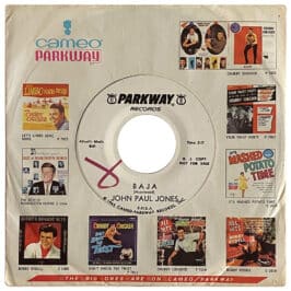 Pre-Zep Single <br>John Paul Jones <br>USA (P-915) <br>Baja / A Foggy Day In Vietnam (Promo #1)