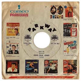 Pre-Zep Single <br>John Paul Jones <br>USA (P-915) <br>Baja / A Foggy Day In Vietnam (Promo #2)