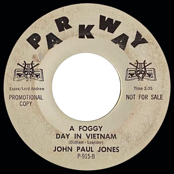 Pre-Zep Single <br>John Paul Jones <br>USA (P-915) <br>Baja / A Foggy Day In Vietnam (Promo #2) - Image 3