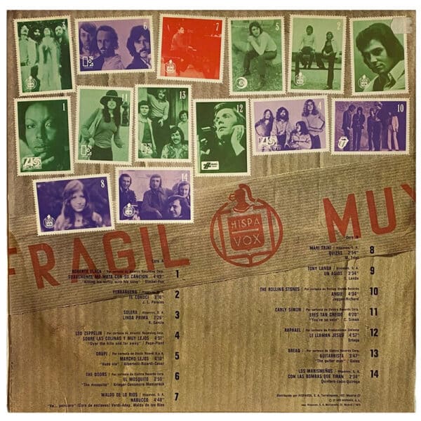 LP <br>Lo Meyor Del Ano Vol. 10 <br>Over The Hills and Far Away <br>Spain (HXS 001-30) - Image 2