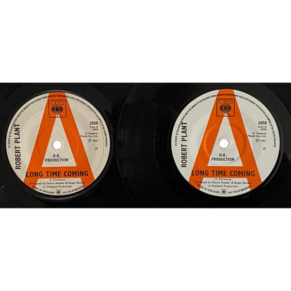 Pre-Zep Single <br>Robert Plant <br>UK (2858) <br>Long Time Coming / I've Got A Secret (Promo) - Image 4