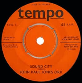 Pre-Zep Single <br>John Paul Jones <br>Ireland (T.P.O. 1) <br>Sound City / Broken Promise