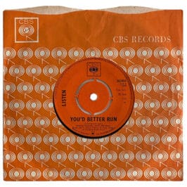 Pre-Zep Single <br>Robert Plant <br>UK (202456) <br>You'd Better Run / Everybody's Gonna Say