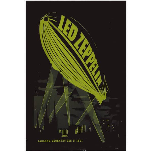 Concert Advertisement <br>1971.12.09 <br>Coventry, UK (Poster) #2