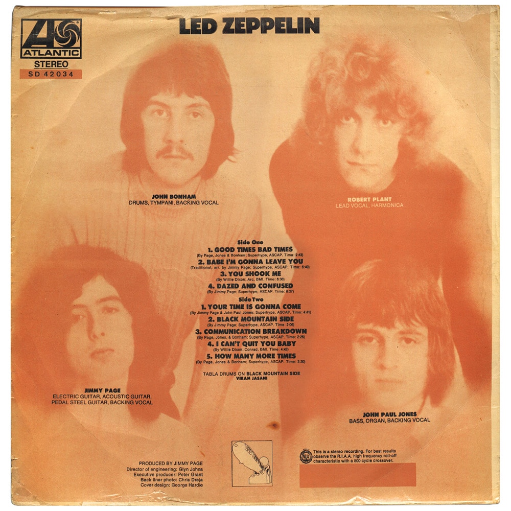 LP <br>Led Zeppelin <br>Israel (SD 42034) #1 - Image 2
