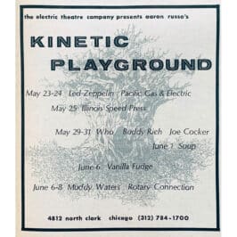 Concert Advertisement <br>1969.05.23 <br>Chicago, IL (Ad)