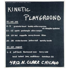 Concert Advertisement <br>1969.07.18 <br>Chicago, IL (Ad)