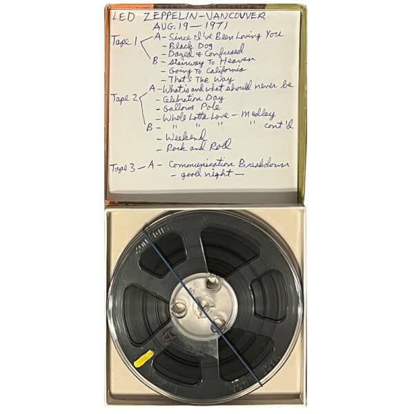 Concert Rarity <br>1971.08.19 <br>Vancouver, Reel to Reel - Image 2