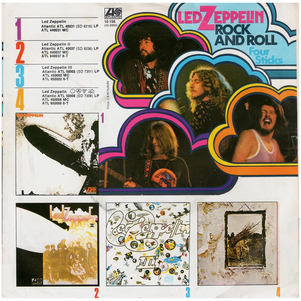 Single <br>Germany (ATL 10156) <br>Rock and Roll / Four Sticks (#3) - Image 2