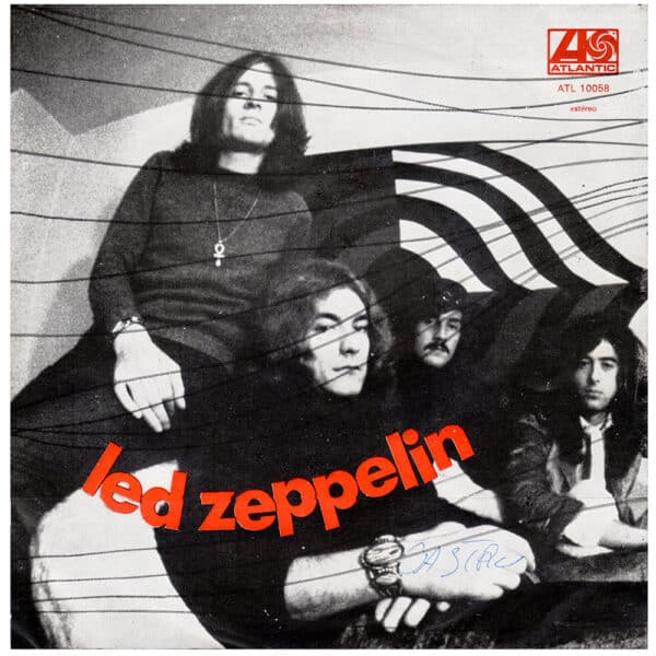 Single <br>Portugal (ATL 10058) <br>Whole Lotta Love / Living Loving Maid (Promo)