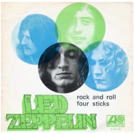 Single <br>Portugal (N-28-128) <br>Rock and Roll / Four Sticks (Promo #2)