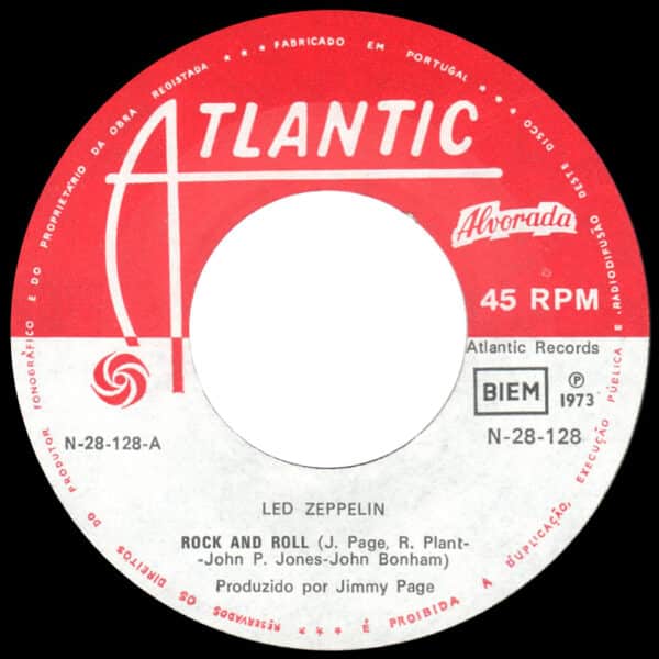 Single <br>Portugal (N-28-128) <br>Rock and Roll / Four Sticks (Promo #2) - Image 3