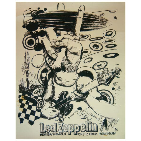 Concert Advertisement <br>1971.11.17 <br>Birmingham, UK (Poster) #3