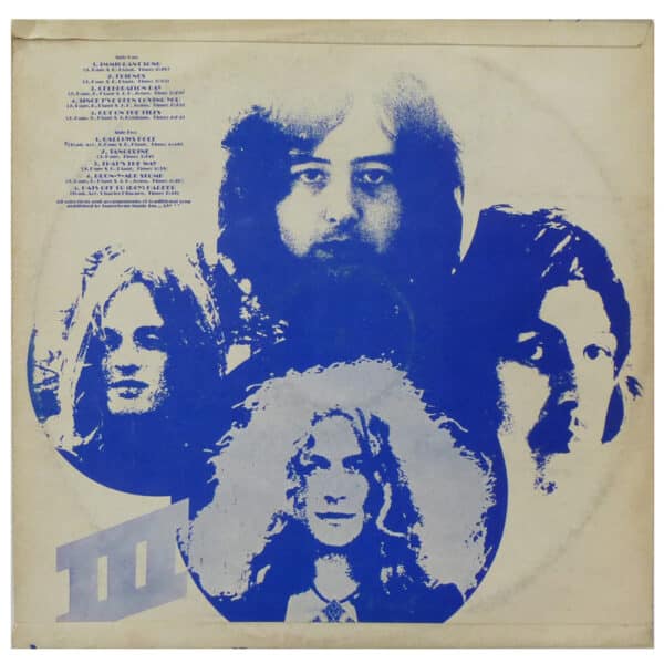 LP <br>Led Zeppelin III <br>South Korea, Colored Vinyl (K1007) #2 - Image 2