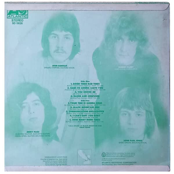 LP <br>Led Zeppelin <br>South Korea (487) #2 - Image 2