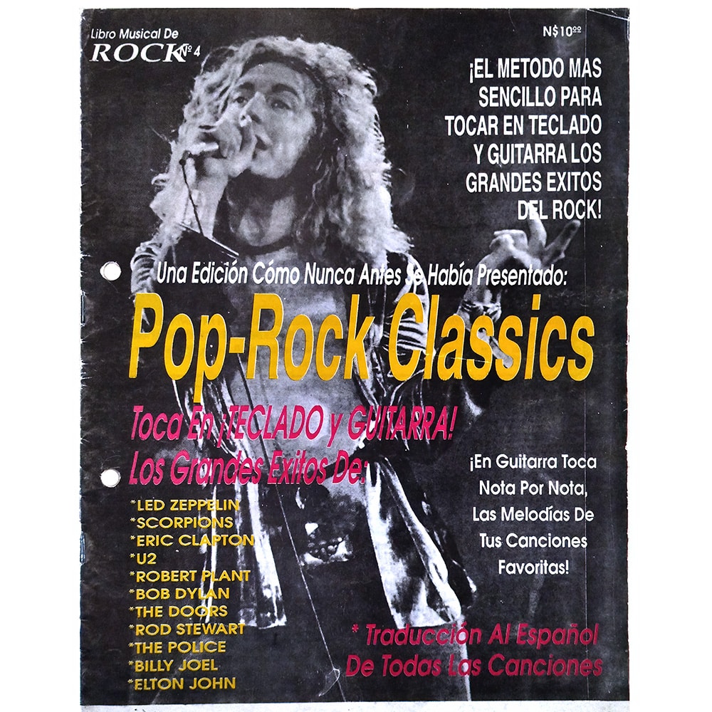 Magazine <br>Libro Musical de Rock (1990s)