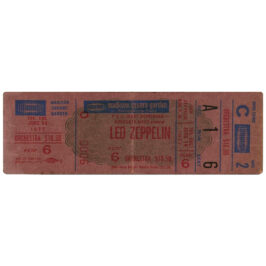 Concert Ticket <br>1977.06.14 <br>New York, NY