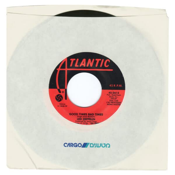 Single <br>Israel (45-2613) <br>Good Times Bad Times / Communication Breakdown (Promo #1)