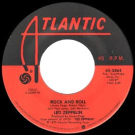 Single <br>Israel (45-2865) <br>Rock and Roll / Four Sticks (Promo #1)