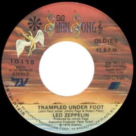 Single <br>Israel (SS-70102) <br>Trampled Under Foot / Black Country Woman (Promo #1) (Copy)