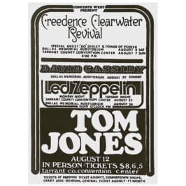 Concert Advertisement <br>1971.08.23 <br>Forth Worth, TX (Ad)