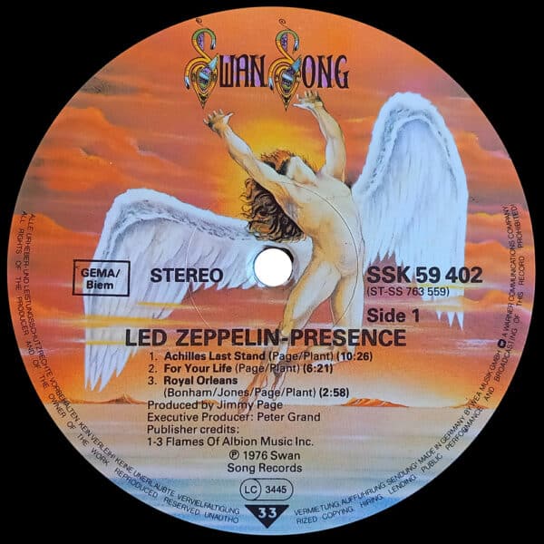 LP <br>Presence <br>Germany (SSK 59 402) - Image 3