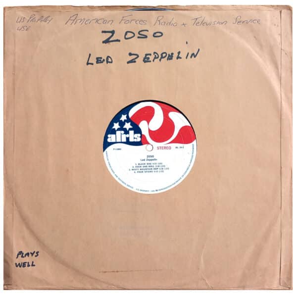 LP <br>Led Zeppelin IV <br>USA, AFRTS (RL 24-2)