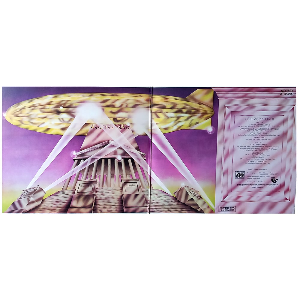 LP <br>Led Zeppelin II <br>South Africa (ATC 9200) #4 - Image 3