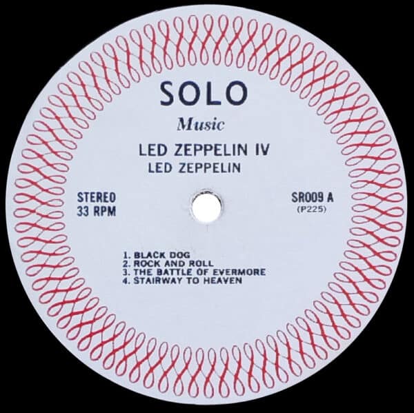 LP <br>Led Zeppelin IV <br>USA (SR009) - Image 3