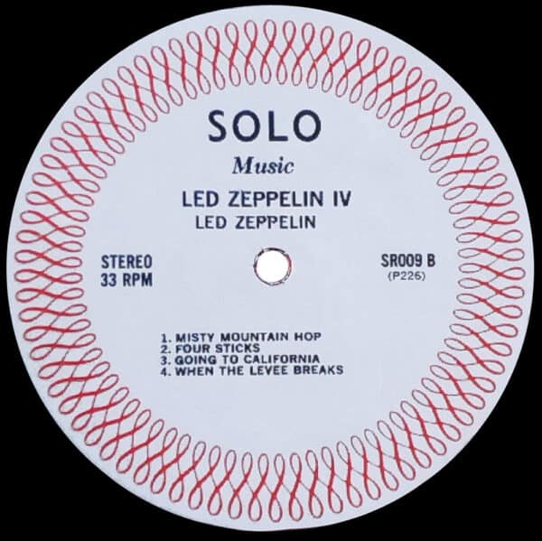 LP <br>Led Zeppelin IV <br>USA (SR009) - Image 4