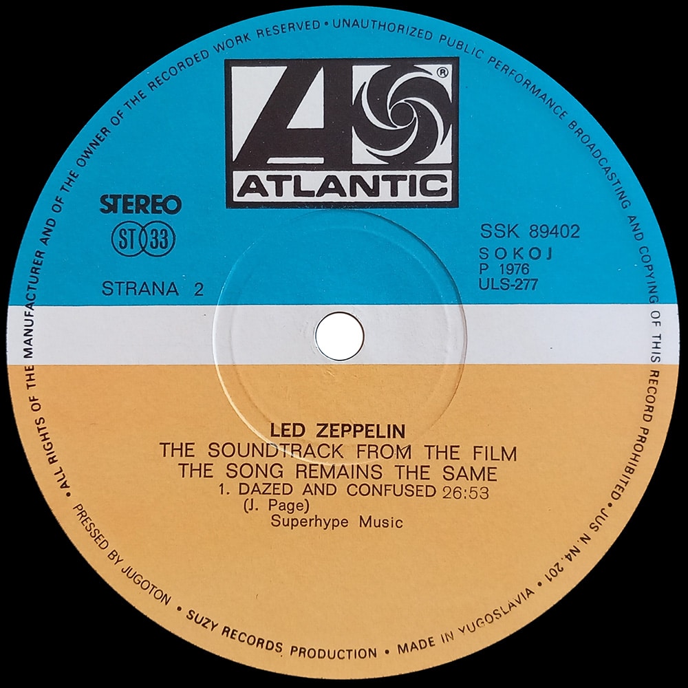 LP <br>TSRTS <br>Yugoslavia (SSK 89402) #2 - Image 4