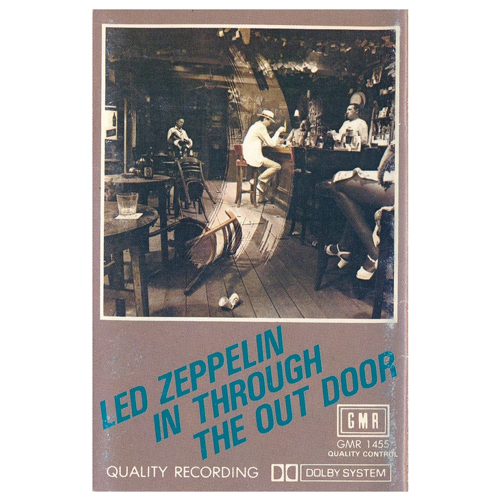 Cassette <br>In Through The Out Door <br>Singapore (GMR 1455)