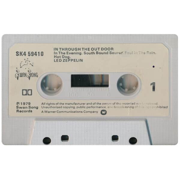 Cassette <br>In Through The Out Door <br>UK (SK 459410) #1 - Image 4
