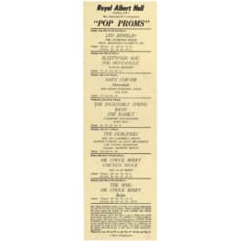 Concert Advertisement <br>1969.06.29 <br>London, UK (Handbill) #2