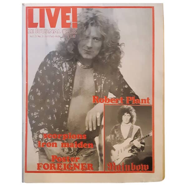 Magazine <br>LIVE! Le Jornal Rock (1982)