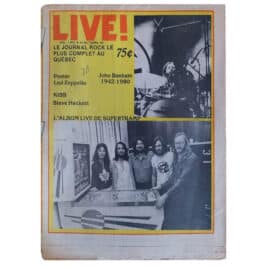 Magazine <br>LIVE! Le Jornal Rock (1980)