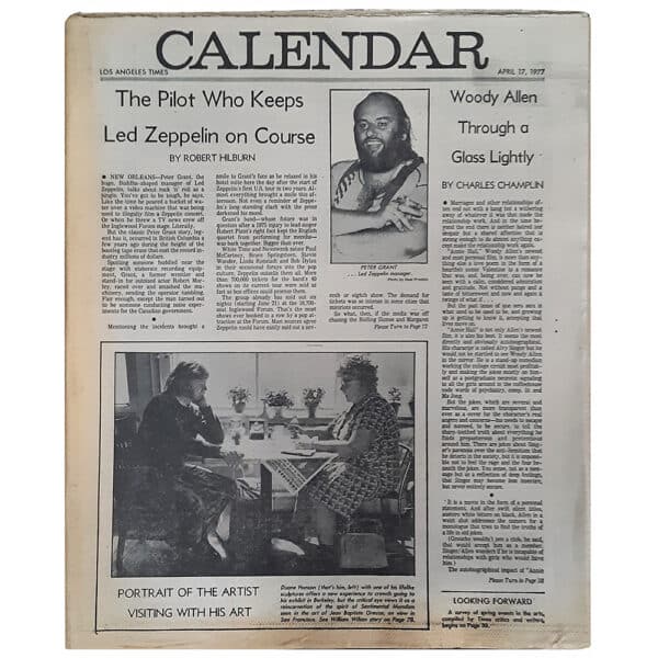 Newspaper (1977) <br>Los Angeles Times (US)