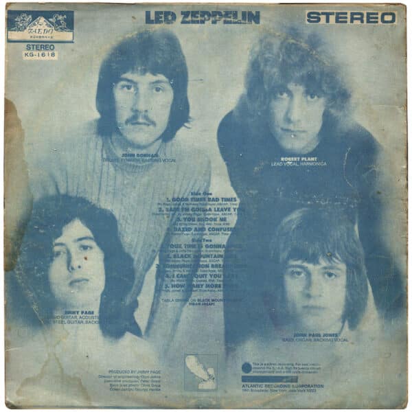 LP <br>Led Zeppelin <br>South Korea (KG 1618) #4 - Image 2